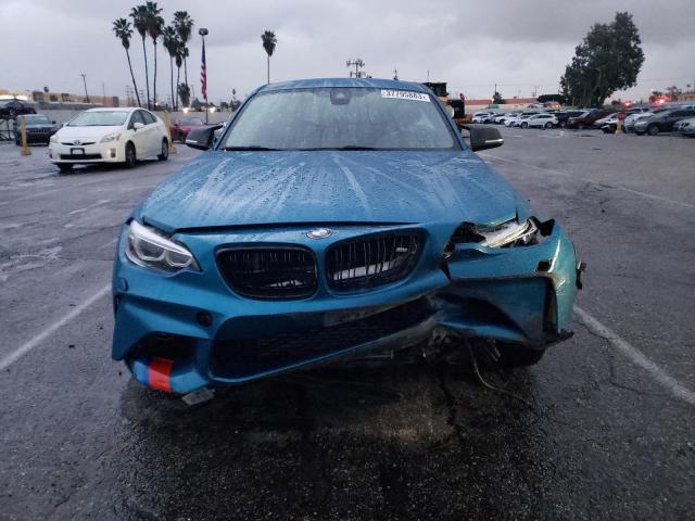 WBS1H9C54HV786675 - 2017 BMW M2 BLUE photo 5