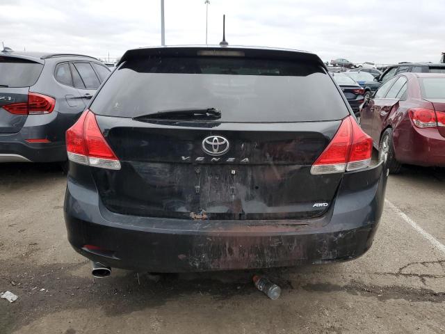 4T3BK3BB3AU033011 - 2010 TOYOTA VENZA BLACK photo 6