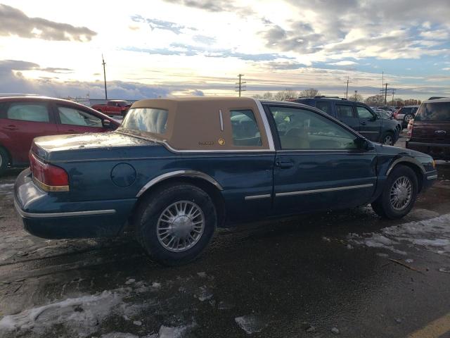 1MELM6240VH600819 - 1997 MERCURY COUGAR XR7 GREEN photo 3