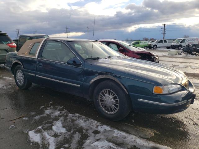 1MELM6240VH600819 - 1997 MERCURY COUGAR XR7 GREEN photo 4