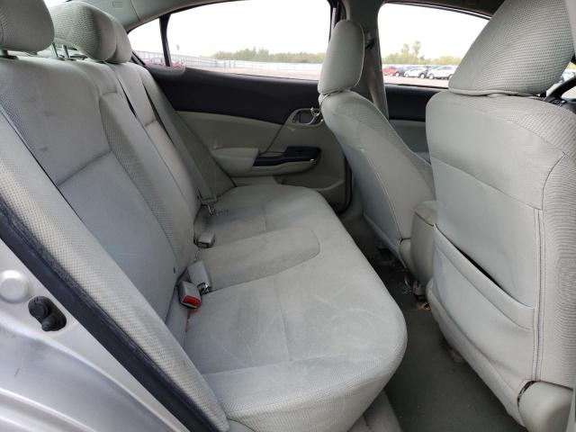 2HGFB2F54CH313833 - 2012 HONDA CIVIC LX SILVER photo 10