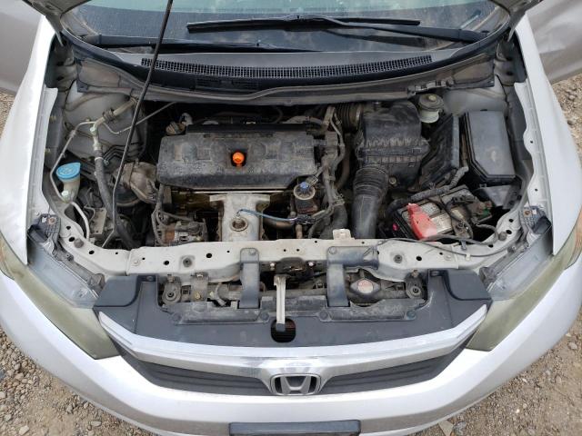 2HGFB2F54CH313833 - 2012 HONDA CIVIC LX SILVER photo 11