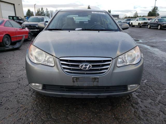 KMHDU4AD7AU065092 - 2010 HYUNDAI ELANTRA BLUE GRAY photo 5