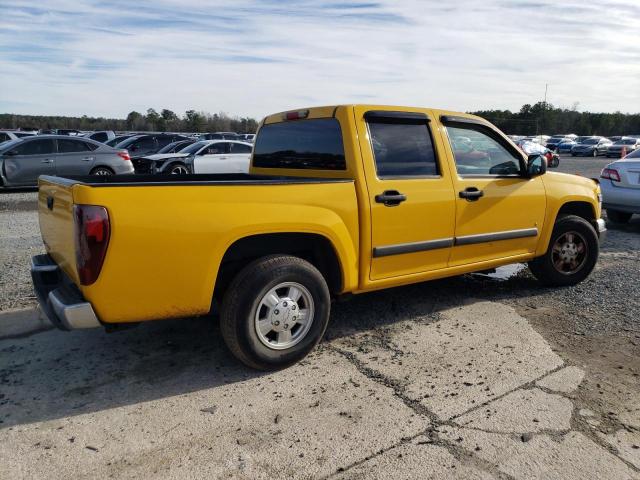 1GCCS136568230219 - 2006 CHEVROLET COLORADO YELLOW photo 3