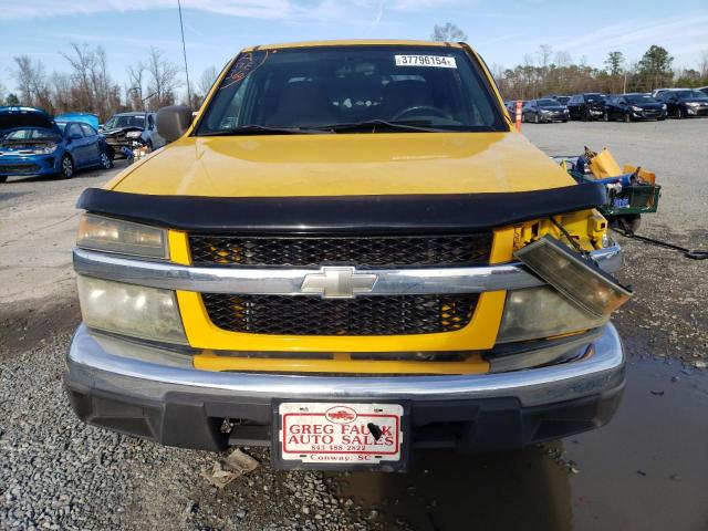 1GCCS136568230219 - 2006 CHEVROLET COLORADO YELLOW photo 5