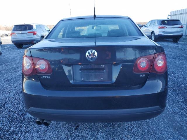 3VWJM71K28M041334 - 2008 VOLKSWAGEN JETTA S BLACK photo 6