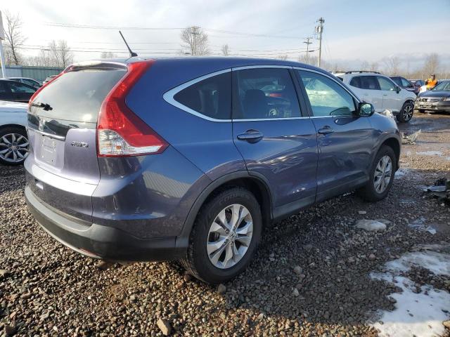 2HKRM4H57DH674738 - 2013 HONDA CR-V EX BLUE photo 3