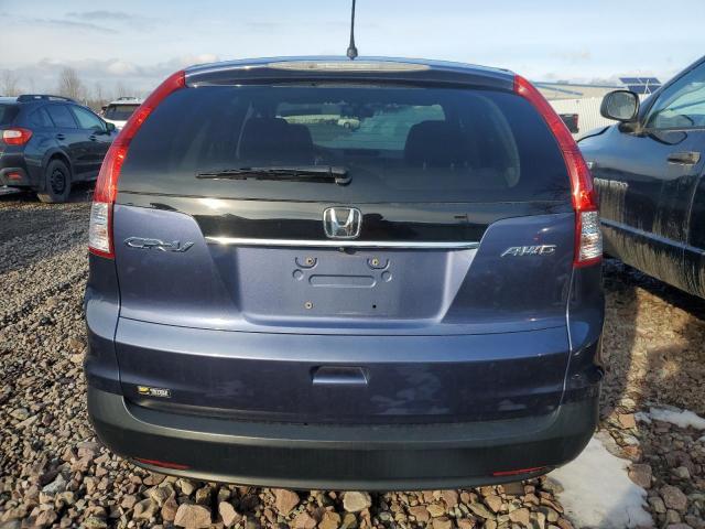 2HKRM4H57DH674738 - 2013 HONDA CR-V EX BLUE photo 6