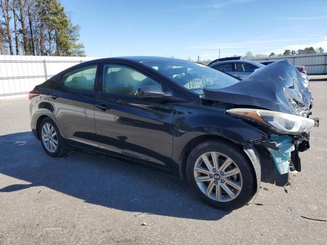 KMHDH4AE1GU618664 - 2016 HYUNDAI ELANTRA SE BLACK photo 4