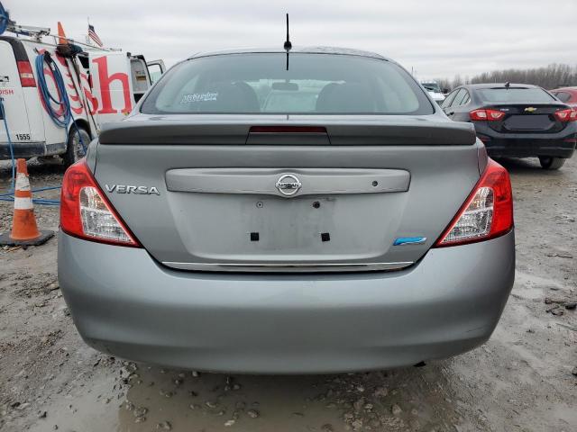 3N1CN7AP9DL878931 - 2013 NISSAN VERSA S GRAY photo 6