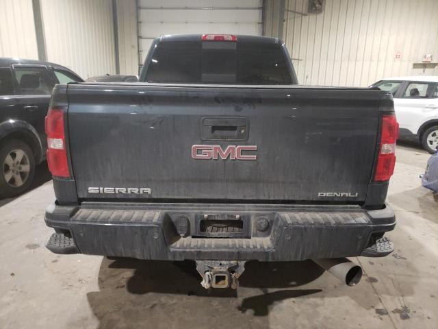 1GT12UEYXJF282893 - 2018 GMC SIERRA K2500 DENALI BLUE photo 6