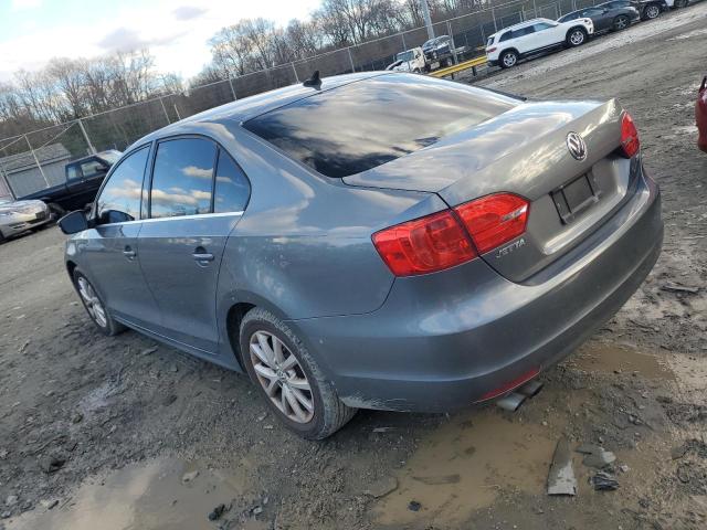 3VWD17AJ7EM421603 - 2014 VOLKSWAGEN JETTA SE GRAY photo 2