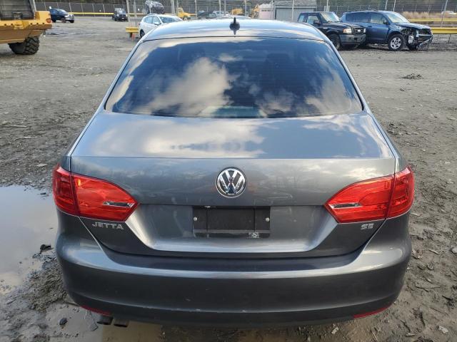 3VWD17AJ7EM421603 - 2014 VOLKSWAGEN JETTA SE GRAY photo 6