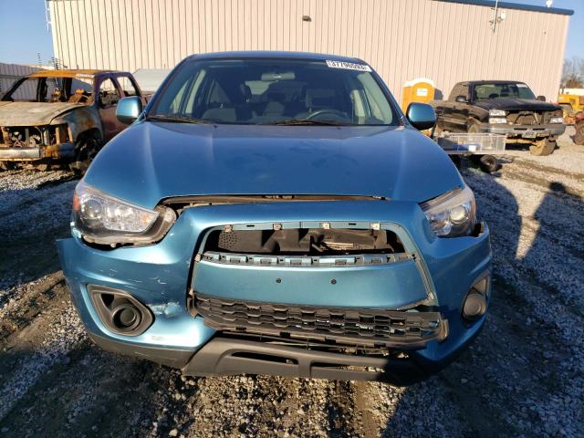 4A4AP3AU6DE005563 - 2013 MITSUBISHI OUTLANDER ES BLUE photo 5