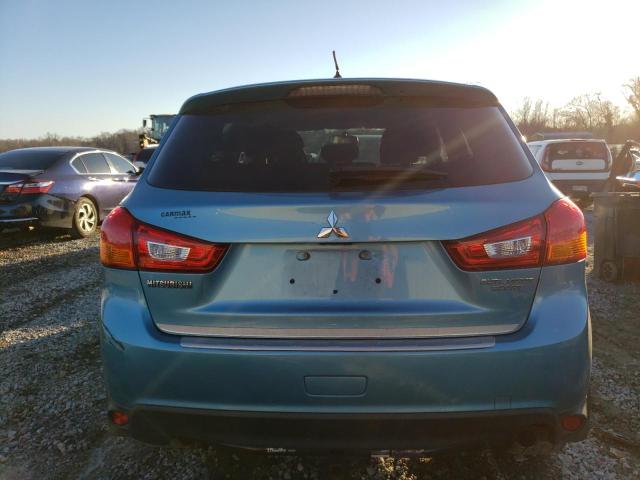 4A4AP3AU6DE005563 - 2013 MITSUBISHI OUTLANDER ES BLUE photo 6