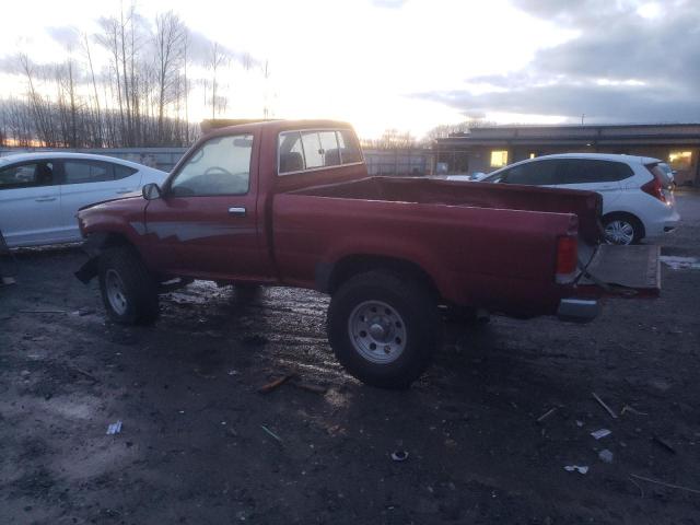 JT4RN01P0N0039361 - 1992 TOYOTA PICKUP 1/2 TON SHORT WHEELBASE DLX RED photo 2