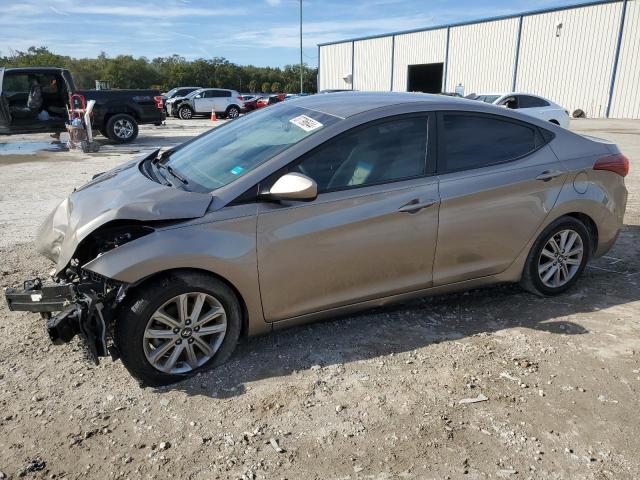 5NPDH4AE6FH594150 - 2015 HYUNDAI ELANTRA SE TAN photo 1