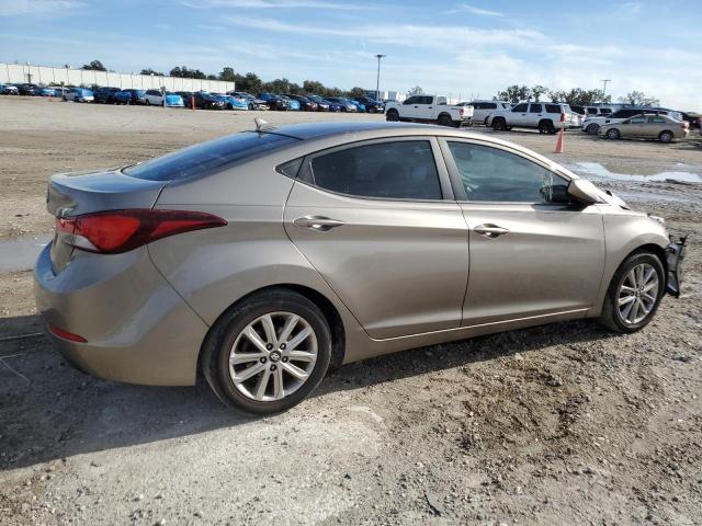 5NPDH4AE6FH594150 - 2015 HYUNDAI ELANTRA SE TAN photo 3