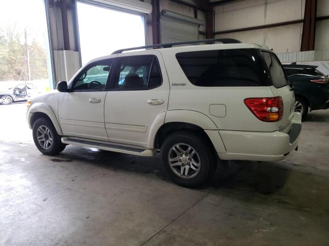 5TDBT48A64S223795 - 2004 TOYOTA SEQUOIA LIMITED WHITE photo 2