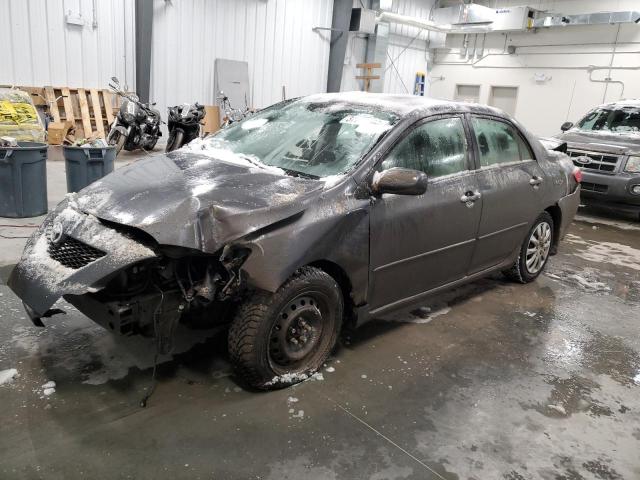 2T1BU40E69C073103 - 2009 TOYOTA COROLLA BASE GRAY photo 1