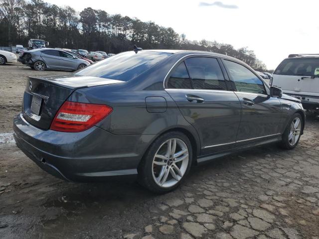 WDDGF4HB1DR292484 - 2013 MERCEDES-BENZ C 250 BLUE photo 3