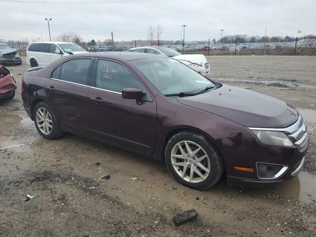 3FAHP0CG1CR242085 - 2012 FORD FUSION SEL BURGUNDY photo 4