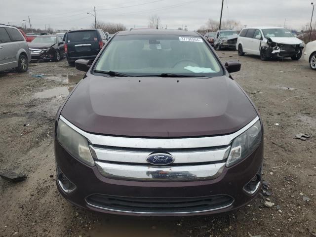 3FAHP0CG1CR242085 - 2012 FORD FUSION SEL BURGUNDY photo 5