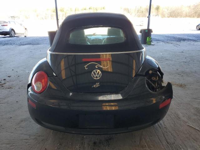 3VWRF31Y38M406842 - 2008 VOLKSWAGEN NEW BEETLE CONVERTIBLE SE BLACK photo 6