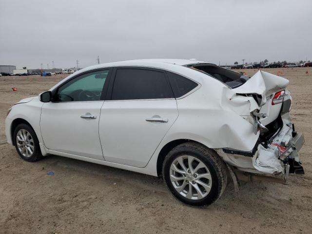 3N1AB7AP0HY407839 - 2017 NISSAN SENTRA S WHITE photo 2