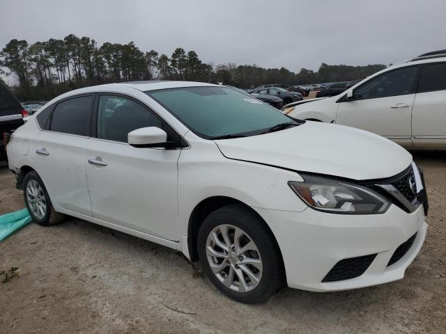 3N1AB7AP0HY407839 - 2017 NISSAN SENTRA S WHITE photo 4