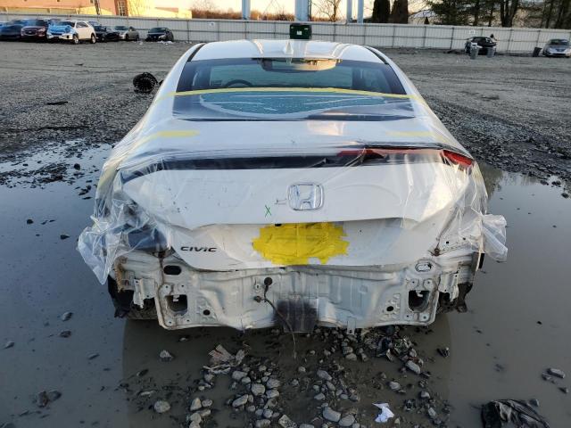 2HGFC3B72GH362027 - 2016 HONDA CIVIC EXL WHITE photo 6