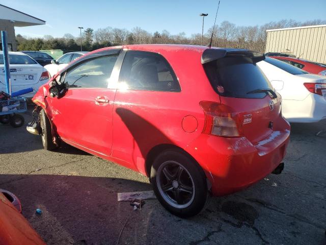 JTDJT903475134307 - 2007 TOYOTA YARIS RED photo 2