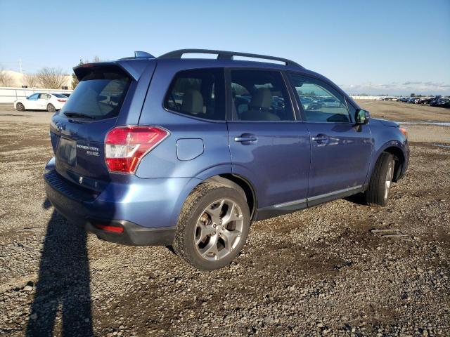 JF2SJAXC6GH509194 - 2016 SUBARU FORESTER 2.5I TOURING BLUE photo 3