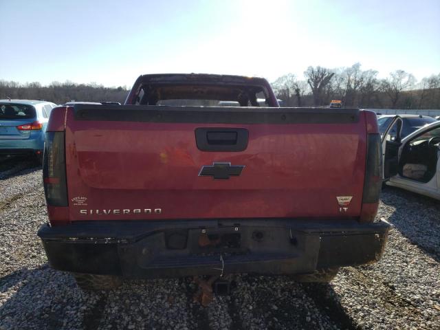 2GCEK13M771667991 - 2007 CHEVROLET SILVERADO K1500 CREW CAB BURGUNDY photo 6