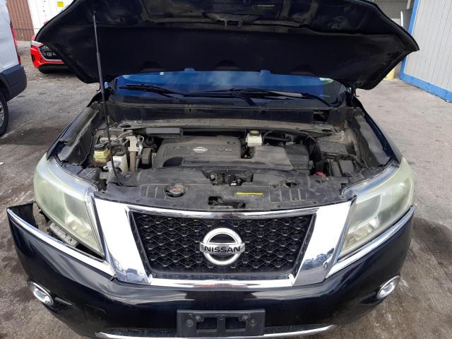 5N1AR2MN7DC667417 - 2013 NISSAN PATHFINDER S BLACK photo 12