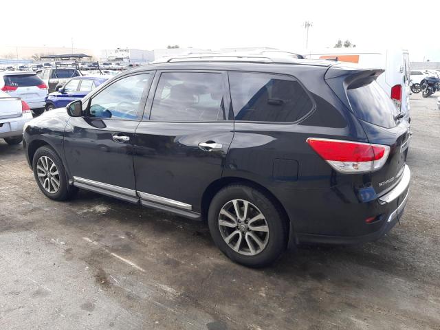5N1AR2MN7DC667417 - 2013 NISSAN PATHFINDER S BLACK photo 2