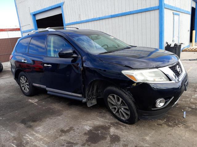 5N1AR2MN7DC667417 - 2013 NISSAN PATHFINDER S BLACK photo 4