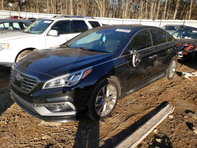 5NPE34AB2FH257709 - 2015 HYUNDAI SONATA SPORT BLACK photo 1