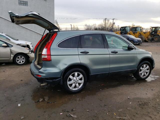 5J6RE4H44BL038043 - 2011 HONDA CR-V SE TEAL photo 3