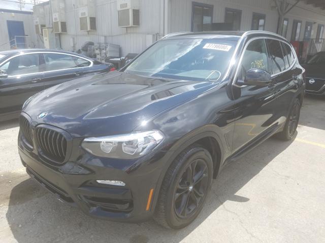 5UXTR7C56KLF27790 - 2019 BMW X3 SDRIVE30I  фото 2