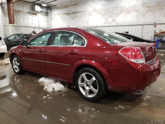 1G8ZS57N78F278493 - 2008 SATURN AURA XE RED photo 2