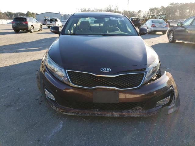 5XXGM4A73FG469709 - 2015 KIA OPTIMA LX BURGUNDY photo 5