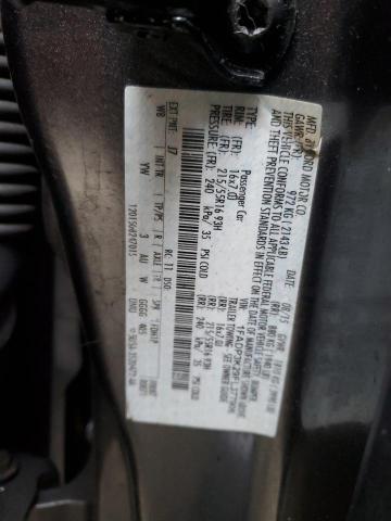 1FADP3K29FL377906 - 2015 FORD FOCUS SE GRAY photo 13