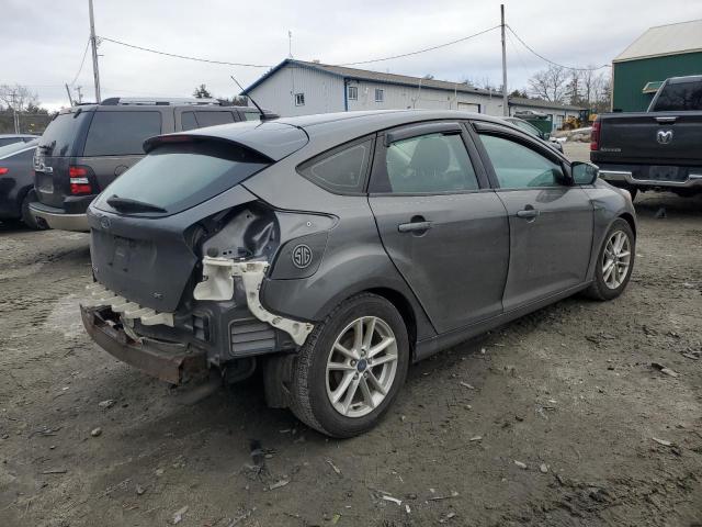 1FADP3K29FL377906 - 2015 FORD FOCUS SE GRAY photo 3