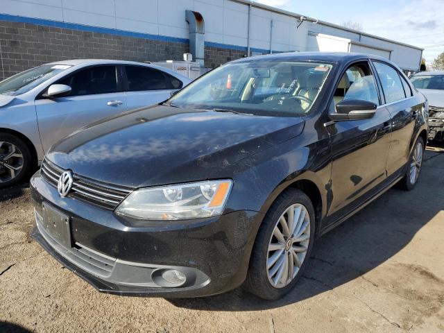 3VWL17AJ4EM353675 - 2014 VOLKSWAGEN JETTA SEL BLACK photo 1