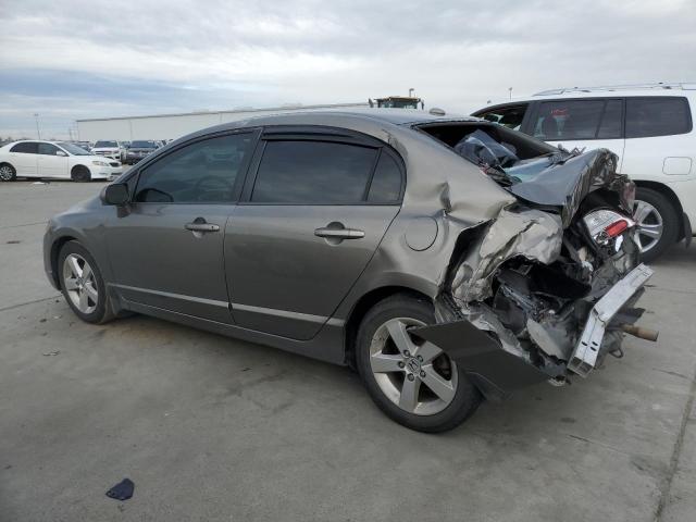 2HGFA16958H513546 - 2008 HONDA CIVIC EXL ნაცრისფერი ფოტო 2