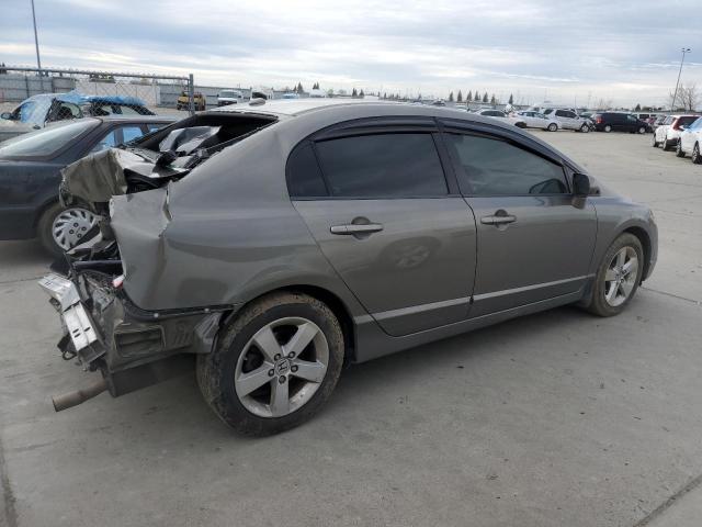 2HGFA16958H513546 - 2008 HONDA CIVIC EXL GRAY photo 3