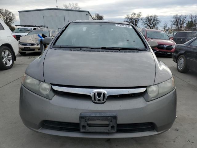 2HGFA16958H513546 - 2008 HONDA CIVIC EXL GRAY photo 5