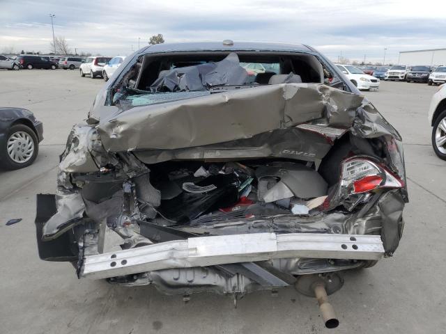 2HGFA16958H513546 - 2008 HONDA CIVIC EXL ნაცრისფერი ფოტო 6