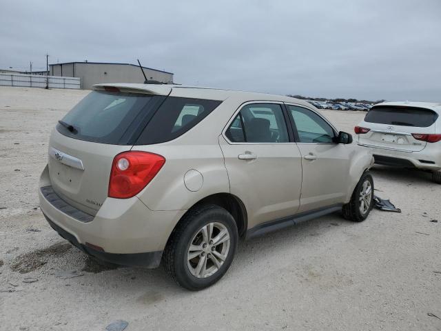 1GNALAEK6FZ132803 - 2015 CHEVROLET EQUINOX LS BEIGE photo 3